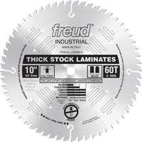 Lames de scie industrielle pour panneaux de particules, 10", 60 dents, Pour Stratifi&eacute; Sécurité Médic