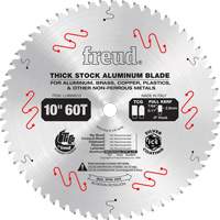 Lames de scie industrielle, 10", 72 dents, Pour Non ferreux Sécurité Médic