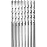 8-Piece Guidepoint Spiral Saw Bit with 1/8" Diameter, 1/8", 3/4" Flute Sécurité Médic