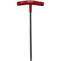 Individual Hex Keys - Metric, Hex End, 2.5 mm x 6.8" L, T Handle Sécurité Médic