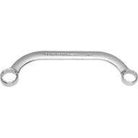 Box End Wrench, 12 Point, 5/8"/9/16", 15° Offset, Plain Finish Sécurité Médic