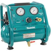 Compresseur d'air compact, &eacute;lectrique, 1 gal. (1,2 gal. US), 125 PSI, 120/1 V Sécurité Médic
