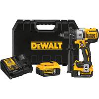 Max XR&reg; Brushless 3-Speed Drill Driver Kit, Lithium-Ion, 20 V, 1/2" Chuck, 820 UWO Torque Sécurité Médic