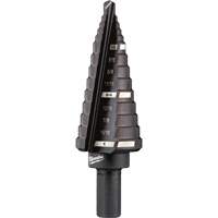 Foret &eacute;tag&eacute; no 8, 1/2" - 1", Incr&eacute;ments de 1/16", Acier rapide Sécurité Médic