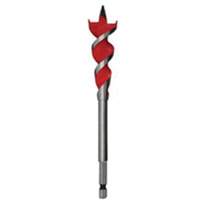 Speed Feed Wood Bit, 3/4", 6-1/2" Length, 1/4" Hex Shank Sécurité Médic