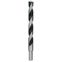 Brad Point Wood Bit, 7/16", 5-1/2" Length, 3/8" Shank Sécurité Médic