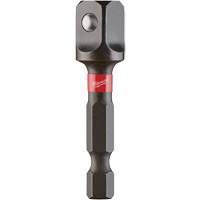 Shockwave Impact Driver Socket Adapters, 1/4" Drive Size, 3/8" Male Size, Ball, 1-7/8" L Sécurité Médic