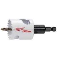 Hole Dozer Hole Saw with Arbor, 1-3/4", 1-5/8" Depth of Cut, Bi-Metal Sécurité Médic