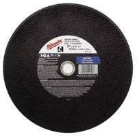 High Speed Cut-Off Wheel, 12" x 1/8", 1" Arbor, Type 1, Aluminum Oxide, 4365 RPM Sécurité Médic