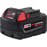 M18 Redlithium XC5.0 Extended Capacity Battery Pack, Lithium-Ion, 18 V, 5 A Sécurité Médic