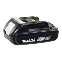 Battery, Lithium-Ion, 18 V, 1.5 A Sécurité Médic
