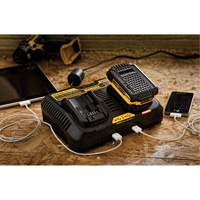 Max Jobsite Charging Station, 12 V/20 V, Lithium-Ion Sécurité Médic