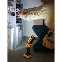 Max Cordless Hand-Held Area Light, LED, 500 Lumens, 3 Hrs. Run Time, Rechargeable Batteries, Not Included Sécurité Médic