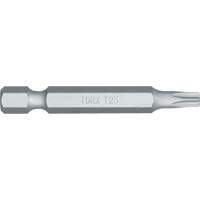 Screwdriver Bit, Torx, T-25 Tip, 1/4" Drive Size, 4-4/5" Length Sécurité Médic