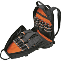 Tradesman Pro Electrician's Backpack Organizer, 14" L x 7" W, Black, Ballistic Sécurité Médic