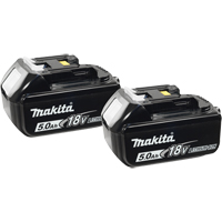 Batteries, Lithium-Ion, 18 V, 5.0 A Sécurité Médic