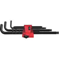 Hex Plus Key Set, 9 Pcs., Metric Sécurité Médic