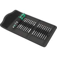 Kraftform Kompakt 60 Screwdriver & Bit Set 17-PC, 6-3/32" L, Plastic Handle Sécurité Médic