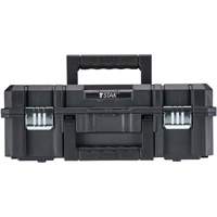 TSTAK&reg; II Tool Box with Flat Top, 17-1/4" x 13" x 6-3/8", Black Sécurité Médic