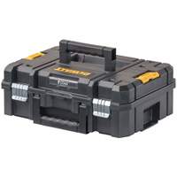 TSTAK&reg; II Tool Box with Flat Top, 17-1/4" x 13" x 6-3/8", Black Sécurité Médic