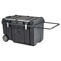 TOUGH CHEST Mobile Storage, 38-29/32" x 23-3/32" x 24-5/16", Black Sécurité Médic