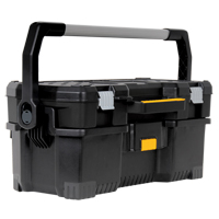 Fourre-tout avec boîtier pour outils &eacute;lectriques, 12-13/16" la x 24 p x 11-3/16" h, Noir Sécurité Médic