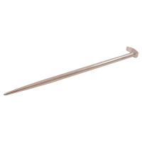 Rolling Head Pry Bar, 1-1/2" W x 11" L Sécurité Médic