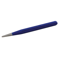 Center Punch, 3/32" Dia., 1/4" Stock Size, 4" L Sécurité Médic