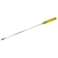 Tournevis fendu, 9/16", 27-1/4" lo, Prise Plastique Sécurité Médic