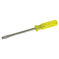 Tournevis fendu, 5/16", 10-1/4" lo, Prise Plastique Sécurité Médic