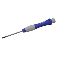 Slotted Precision Screwdriver, 5/64" Tip, Round, 6-1/2" L, Plastic Handle Sécurité Médic