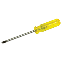 Phillips Screwdriver, #3, 10" L, Plastic Handle Sécurité Médic