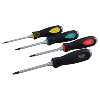 Square Recess Screwdriver Set, 4 Pcs. Sécurité Médic
