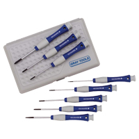 Precision Screwdriver Set, 8 Pcs. Sécurité Médic