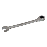 Combination Fixed Head Ratcheting Wrench, 12 Point, 8 mm, Stainless Steel Finish Sécurité Médic