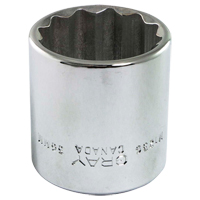 Socket, 13 mm, 1/2" Drive, 12 Points Sécurité Médic