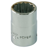 Socket, 24 mm, 3/4" Drive, 12 Points Sécurité Médic