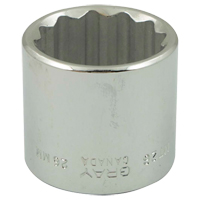 Socket, 6 mm, 3/8" Drive, 12 Points Sécurité Médic