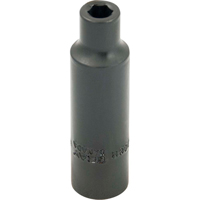 Socket, Impact, 8 mm, 1/2" Drive, 6 Points Sécurité Médic
