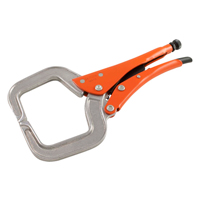 Locking Pliers, 11-1/4" Length, C-Clamp Sécurité Médic