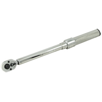 Micrometer Torque Wrench, Click, 3/8" Square Drive, 30 - 250 in-lbs. Sécurité Médic