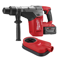 M18 Fuel 1-9/16" SDS Max Hammer Drill Kit, 1-9/16" Chuck, 18 V Sécurité Médic