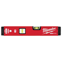 Niveau Redstick, Boîte, 1,33' lo, Acier, 2, Magn&eacute;tique Sécurité Médic
