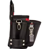 Electrician's Work Pouch, Nylon, 15 Pockets, Black Sécurité Médic