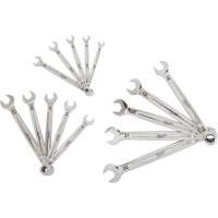 Wrench Set, Combination, 15 Pieces, Metric Sécurité Médic