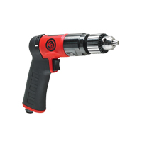 Pneumatic Pistol Drill CP9790C, 6.9 CFM, 1/4" NPT, 98.5 dBA, 3/8" Chuck, Keyed Sécurité Médic