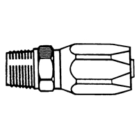Fittings - Reusable Hose Fittings, 1/2" Dia., Brass Sécurité Médic