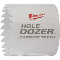 Hole Dozer Saw with Carbide Teeth, 2", 1-63/100" Depth of Cut, Carbide Sécurité Médic