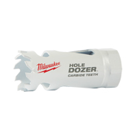 Hole Dozer with Carbide Teeth, 1", 1-3/5" Depth of Cut, Carbide Sécurité Médic