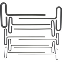 Loop T-Handle Hex Key Set, 10 Pcs., Imperial Sécurité Médic
